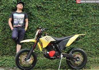Modifikasi Yamaha Byson 2012 Jakarta Hanya Tersisa Rangka Dan Mesin Bawaannya Nih Bro Motorplus Online Com