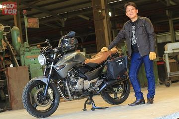 Gagahnya Suzuki Inazuma 250 Jadi Scrambler Ubahan Simpel Tepat