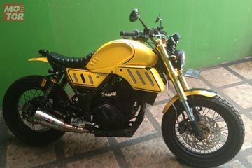 Modifikasi Total Kawasaki Ninja 250 Bukan Scrambler Biasa Malah