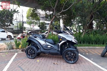 Punya Empat Roda Seperti Mobil Skutik Baru Qooder Bisa Masuk Jalan Tol Begini Kata Gforce Republic Semua Halaman Motorplus