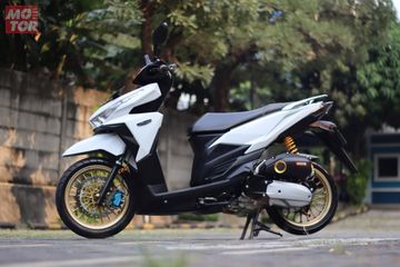 Modifikasi Honda Vario 125 Elegan Tapi Sparepart Nya Bikin Melotot Motorplus