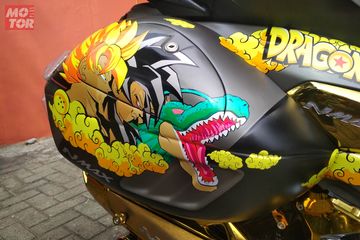 Cutting shop sticker motor