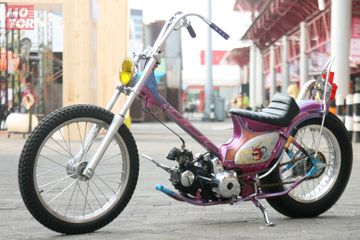 Motor Chopper Harus Pakai Mesin Gede Ah Enggak Tuh Mesin Bebek