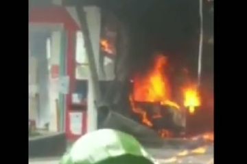 Foto ilustrasi. Polisi ungkap penyebab terbakarnya motor dan pompa bensin di SPBU Pertamina Bogor