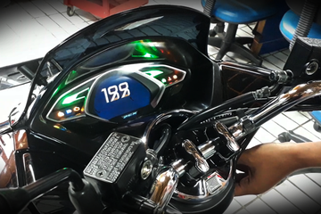 Ilustrasi speedometer Honda PCX 150