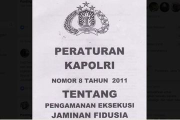 Bukan debt collector yang berhak melakukan penarikan motor kredit, tapi polisi berdasar keputusan pengadilan
