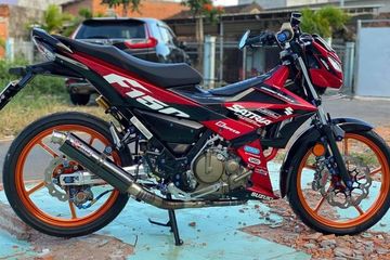 Makin Racing Modifikasi Suzuki Satria F150 Sukses Berat Berkat Racun Simpel Ini Motorplus