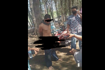 Malunya Bisa Seumur Hidup, Video Maling Motor Ketangkap Warga ...