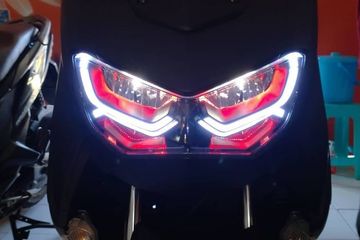 Custom DRL di headlamp Yamaha All New NMAX