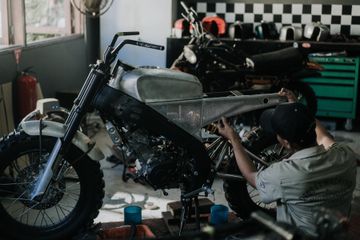 Konsep Modifikasi XSR 155 'Aka-Tombo' Deus Ex Machina dan Memori ...