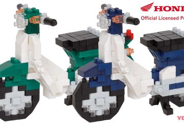 Motor Bebek Lawas Honda Super Cub 50 Jadi Mainan Lego Mini, Cocok ...
