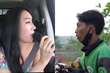 Artis Lucinta Luna Prank Ojol di Pinggir Jalan, Mukanya Langsung ...