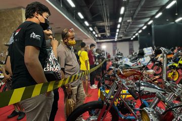 Digelar secara offline, PT Astra Honda Motor (AHM) umumkan modifikator terbaik di ajang Final Honda Modif Contest (HMC) 2021.