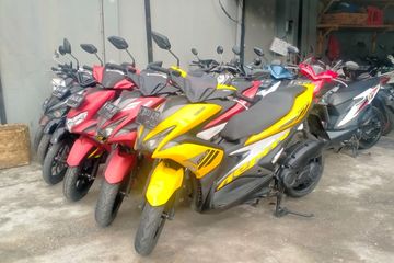 Ilustrasi jual motor bekas agar tetap harga tinggi
