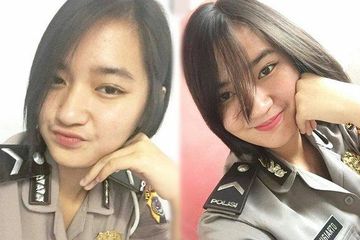 Xnxx Polwan Cantik - Sosok Polwan Cantik Briptu Christy Jadi DPO, Gegara Video Wik-wiknya Viral?  - Motorplus