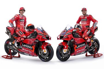 Motor Baru Tim Pabrikan Ducati di MotoGP 2022, Bagnaia dan Miller ...