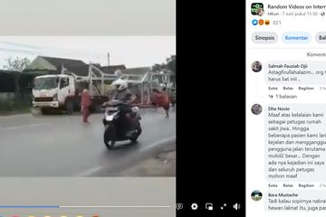 Video Para Bocah Hadang Truk dan Pemotor Demi Konten ...