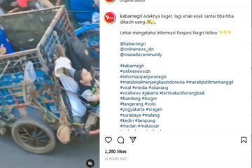 Girang Banget Anak Petugas Kebersihan Dikasih Uang oleh Driver ...