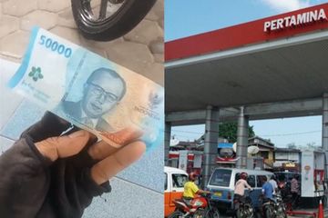 Pemotor Beli BBM Pakai Uang Baru Ditolak Petugas SPBU, Pertamina ...