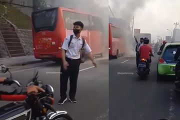 Viral, Video Bocah SMP Di Semarang Atur Lalu Lintas Saat Ada Bus ...