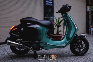 Modifikasi motor Vespa Sprint 150.