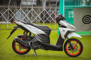 Pamer Kaki, Modifikasi Motor Honda Vario 125 Proper Plus Hedon Di ...