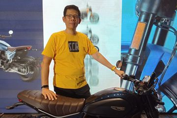 Jimmy Budhijanto, CEO Ducati Indonesia yang punya showroom mewah dan hobi turing. 
