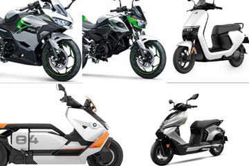 Beberapa motor listrik yang punya rem ABS 2024.