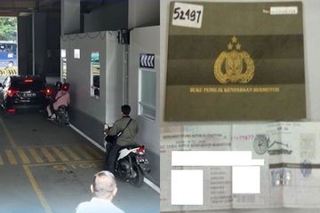 Foto ilustrasi perpanjang STNK 5 tahunan di Samsat yang ada diskon.