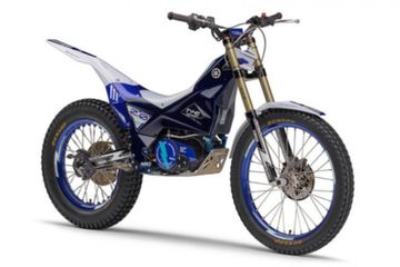 Ilustrasi motor listrik baru Yamaha. 