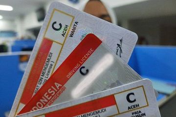 Foto ilustrasi SIM C. Segini biaya perpanjang SIM Juni 2024.