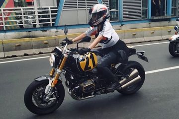 Gokil Nikita Mirzani yang Lagi Viral Hobi Gaspol Pakai Moge Pernah ...