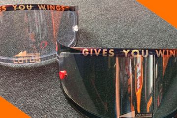 Visor helm
