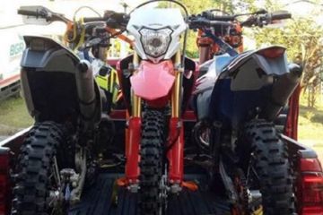 Tiga unit motor peserta MAT7 raib digondol maling.