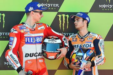 Jorge Lorenzo dan Dani Pedrosa