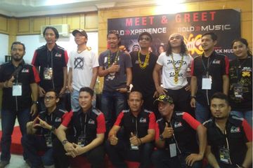 BMC Sanggau, Kalbar meet and greet bareng grup band Slank.