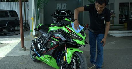 Enggak Hanya Mobil, Sepeda Motor Juga Perlu Dimanjakan dengan Perawatan Paripurna dari HD Car Care Indonesia
