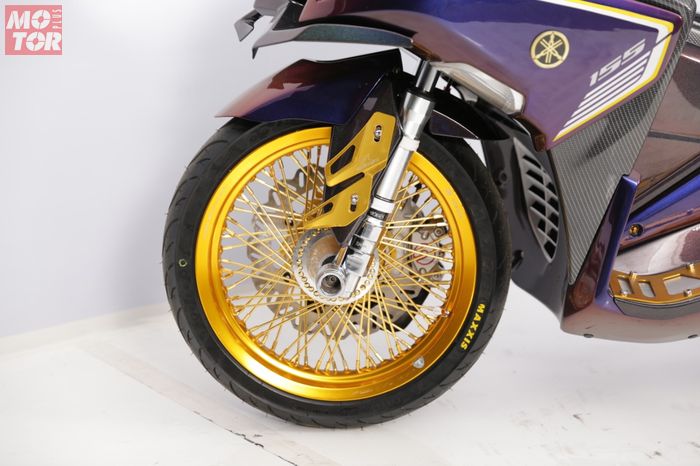 Warna Velg Motor Biru Candy Info Kece