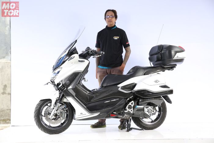 Nmax Putih Modif Touring Best HD Wallpaper