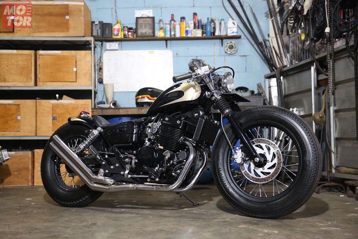 Benelli Motobi 200 Evo Custom Bobber
