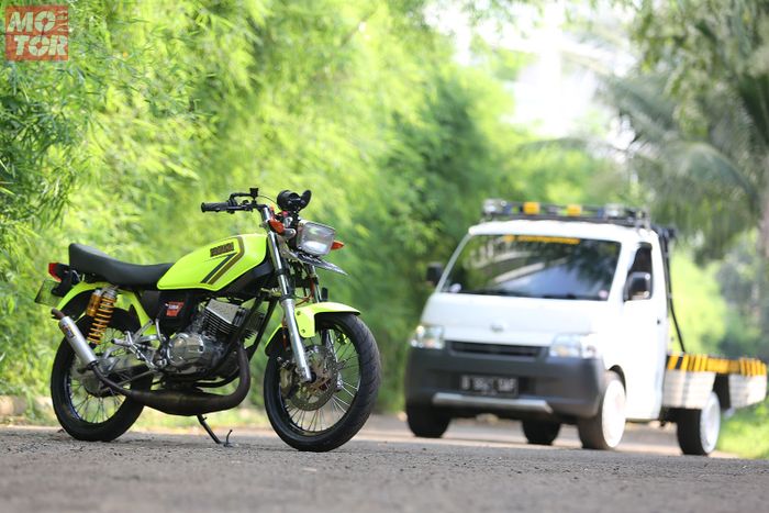Speknya Ngeri Juragan Storing Bangun Motor Yamaha Rx King Hedon