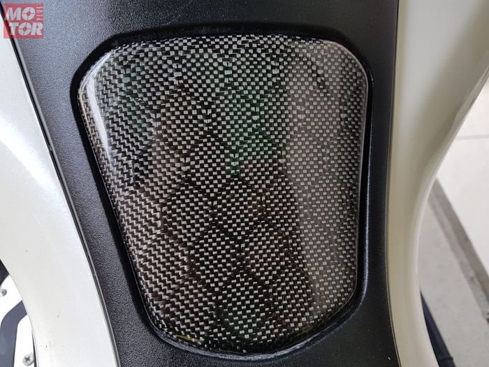 Tutup tangki Honda PCX karbon 