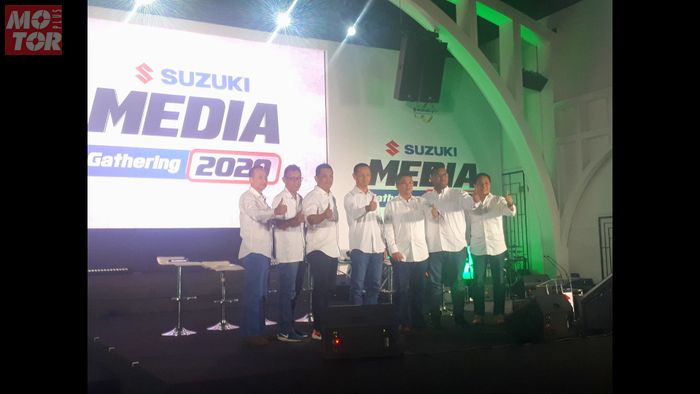 Suzuki Media Gathering 2020 di Aluca, SCBD, Jakarta Selatan (4/2/2020).