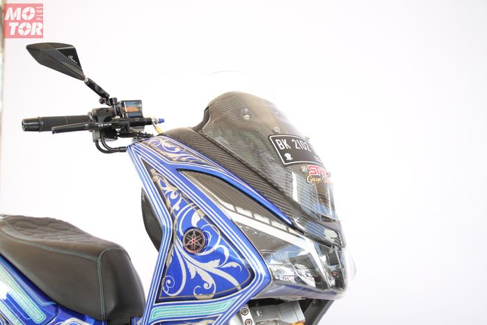 Ini Dia Yamaha Lexi  Paling Sangar di Medan Bodinya 