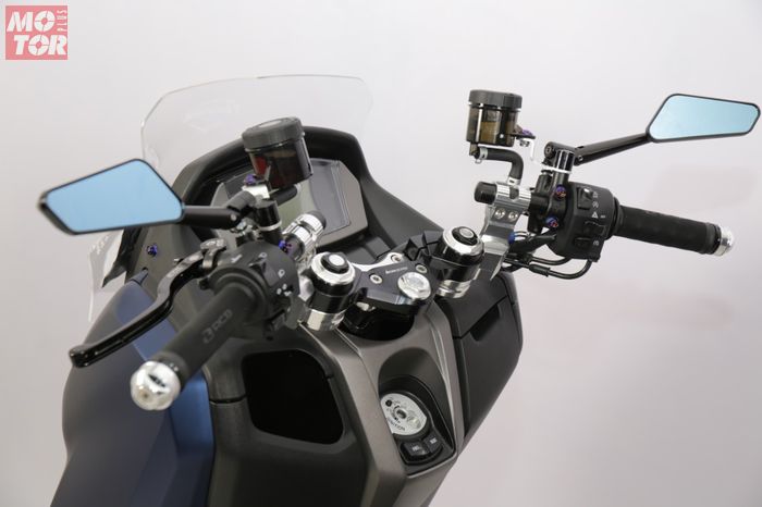 Banyak Ubahannya Ini Yamaha All New Nmax Pertama Yang Ikutan Di Customaxi X Yamaha Heritage Built 2020 Motorplus