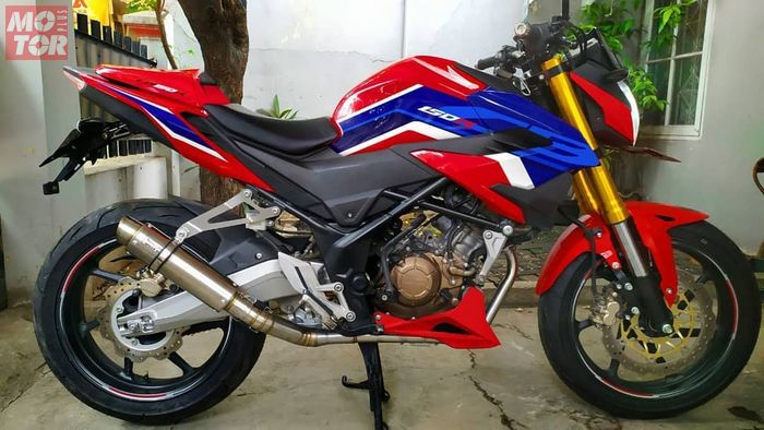 Area Kaki kaki Honda CB150R dan CBR150R Makin Gambot Pakai Swing Arm Punya CBR250RR Segini Biayanya Motorplus