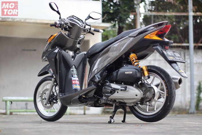 Honda Vario 125 Lama Dibikin Hedon Biaya Modifikasi Tembus Rp 25 Juta