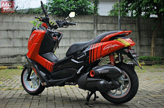 Modifikasi Yamaha NMAX Jadi 190 cc, Fokus Buat Turing