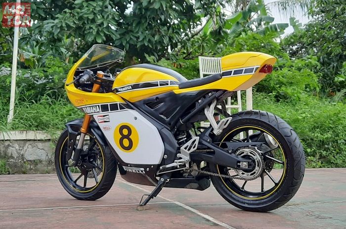 Body kit Yamaha R15 Neo Cafe Racer garapan Insan Motor Bekasi.