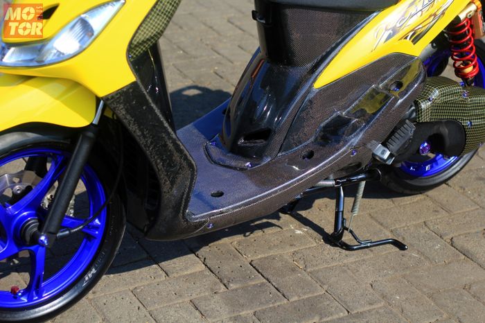 Modifikasi Yamaha Mio 'Smile' ala Thai Style, Bikin Nengok Terus